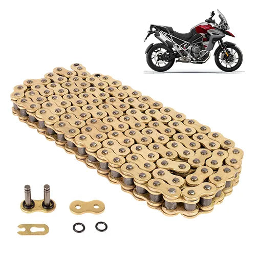 Cadena Leiruki 530 HO x 126 O-Ring dorada