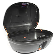 Caja portaequipaje Kinlley 43 L azul con LED y base metálica vista adicional