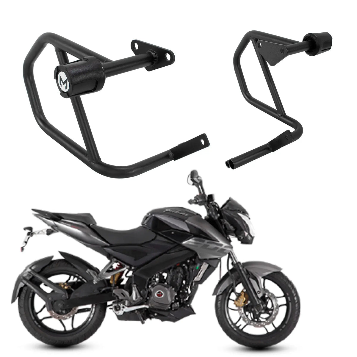 Slider para motocicleta con burrera Pulsar NS200 Mach