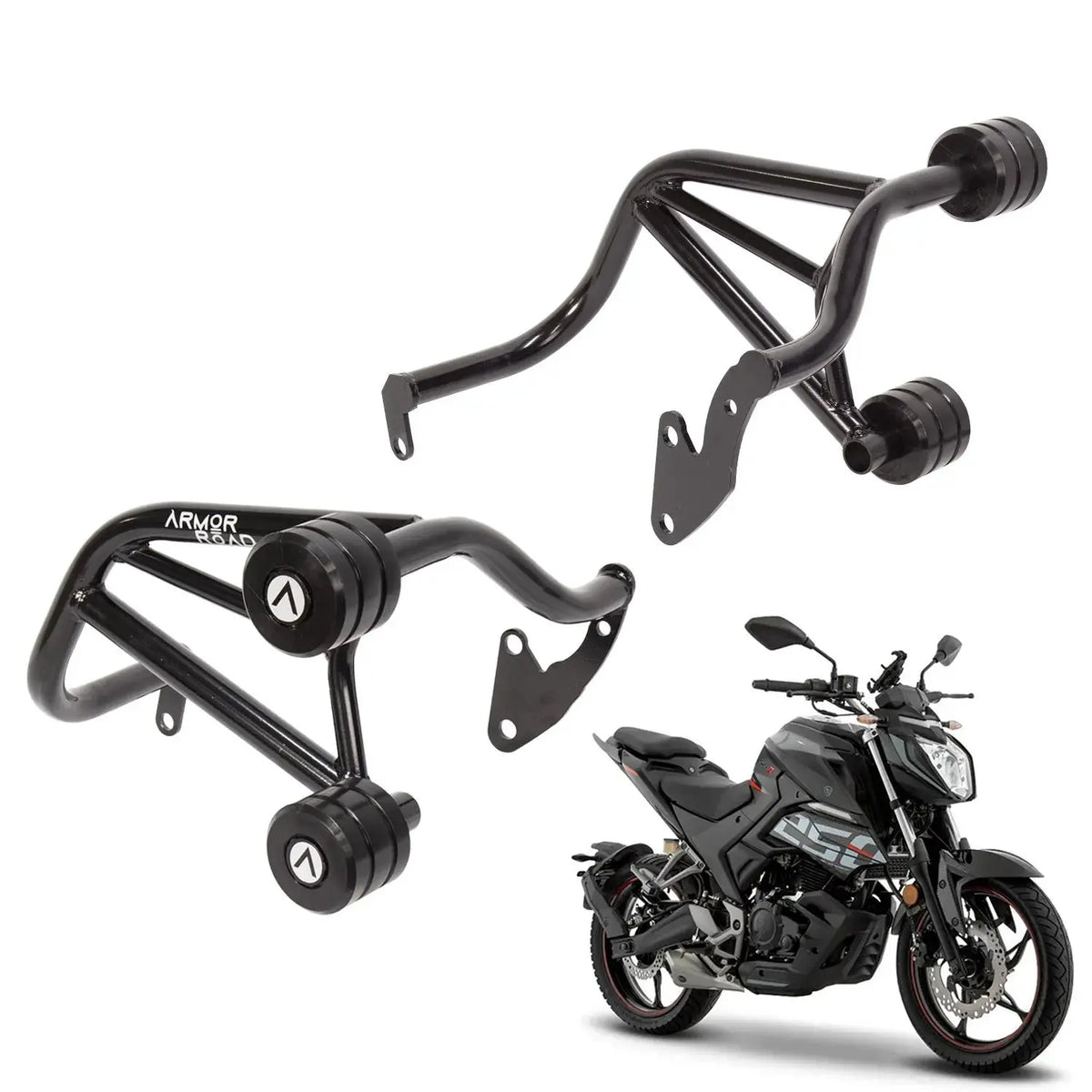 Slider jaula para motocicleta 250Z grafito Armor Road